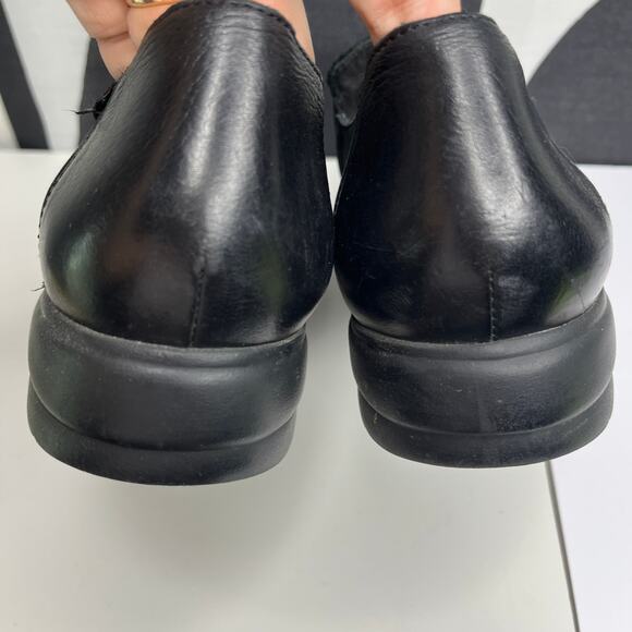 Mephisto Women's Loafers Size 7 Black Romea Leather Slip On Comfort - Picture 8 of 12